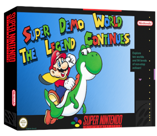 Super Demo World: The Legend Continues - Box - 3D Image