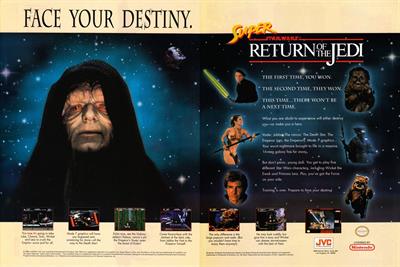 Super Star Wars: Return of the Jedi - Advertisement Flyer - Front Image