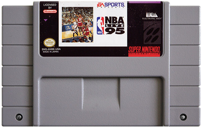 NBA Live 95 - Fanart - Cart - Front