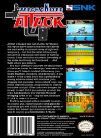 Mechanized Attack - Box - Back Image