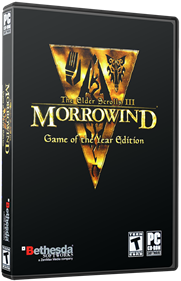 The Elder Scrolls III: Morrowind: Game of the Year Edition - Box - 3D Image