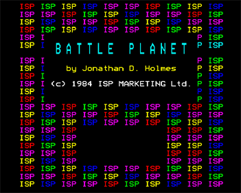 Battle Planet - Screenshot - Game Title Image