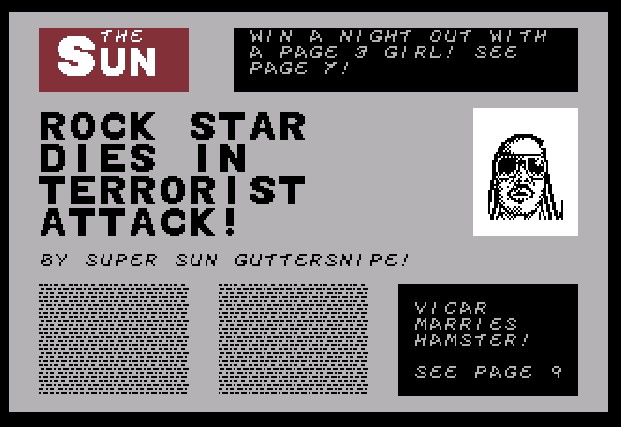 Rock Star Goes Bizarre