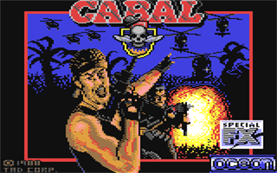 Cabal (Ocean) - Screenshot - Game Title Image