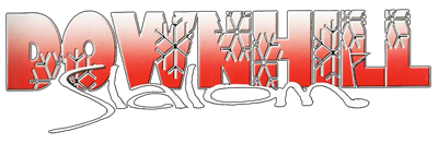 Downhill Slalom - Clear Logo Image