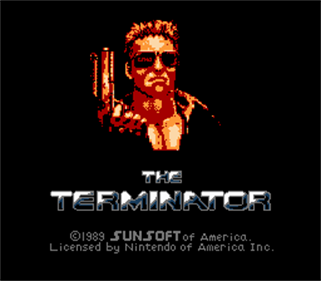 The Terminator: Hack of Journey to Silius - Screenshot - Game Title Image