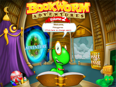 Bookworm Adventures 2 - Screenshot - Game Title Image