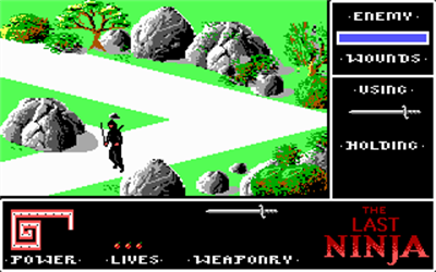 The Last Ninja - Screenshot - Gameplay Image