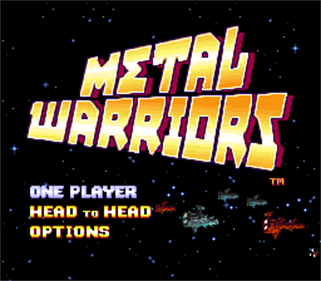 Metal Warriors - Screenshot - Game Title Image