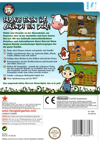 Harvest Moon: Magical Melody - Box - Back Image