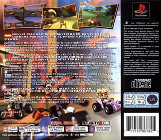CTR: Crash Team Racing - Box - Back Image