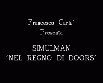 Simulman 3: Nel Regno Di Doors - Screenshot - Game Title Image