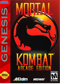 Mortal Kombat Arcade Edition - Fanart - Box - Front Image