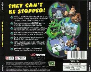 Rampage World Tour - Box - Back Image