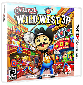 Carnival Games: Wild West 3D - Box - 3D Image