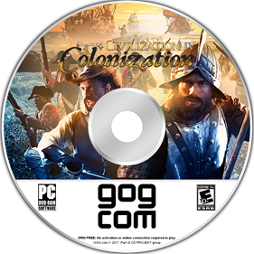 Sid Meier's Civilization IV: Colonization - Fanart - Disc Image