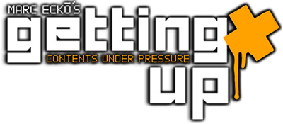 Marc Eckō's Getting Up: Contents Under Pressure - Clear Logo Image