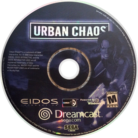 Urban Chaos - Disc Image