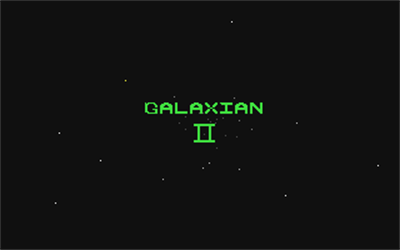 Galaxian II - Screenshot - Game Title Image