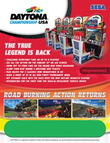 Daytona Championship USA - Advertisement Flyer - Front Image