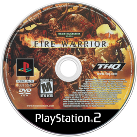 Warhammer 40,000: Fire Warrior - Disc Image