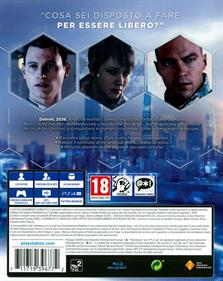 Detroit: Become Human - Box - Back Image