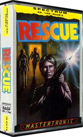 Rescue (Mastertronic) - Box - 3D Image