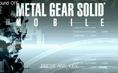 Metal Gear Solid Mobile - Banner Image