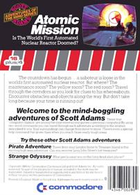Atomic Mission - Box - Back Image