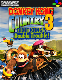 Donkey Kong Country 3: Dixie Kong's Double Trouble! - Fanart - Box - Front Image