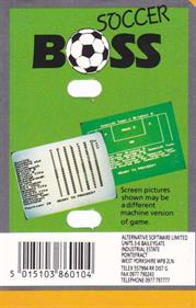 The Boss - Box - Back Image