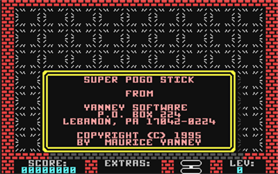 Super Pogo Stick - Screenshot - Game Title Image