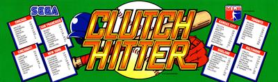 Clutch Hitter - Arcade - Marquee Image