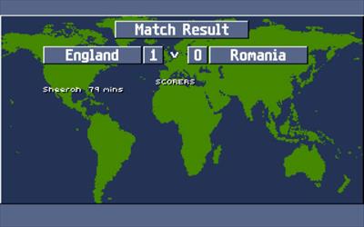 Sierra Soccer: World Challenge Edition - Screenshot - Game Over Image