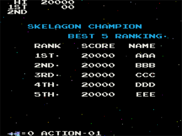 Skelagon - Screenshot - High Scores Image