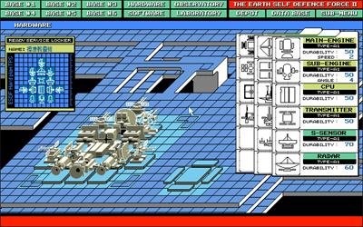 Far Side Moon: Chikyuu Boueidan II - Screenshot - Gameplay Image