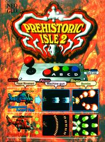 Prehistoric Isle 2 - Arcade - Controls Information Image