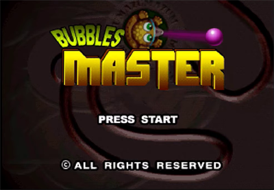 Bubbles Master - Screenshot - Game Title Image