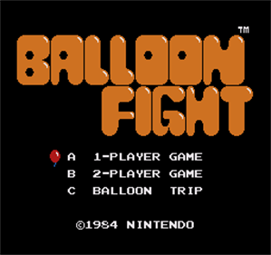 Balloon Fight - Screenshot - Game Title Image