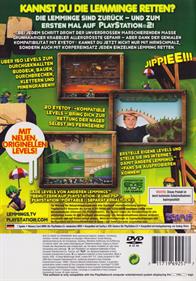 Lemmings - Box - Back Image