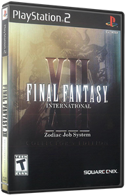 Final Fantasy XII International: Zodiac Job System - Box - 3D Image