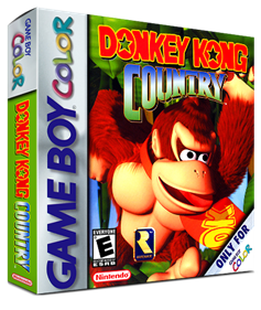 Donkey Kong Country - Box - 3D Image
