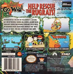 Rugrats: Go Wild - Box - Back Image