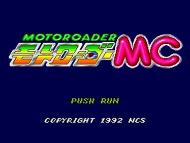 Motoroader MC - Screenshot - Game Title Image