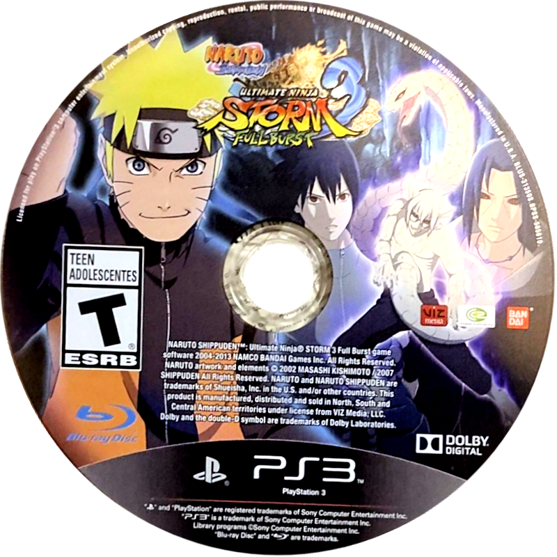 Sony Computer Entertainment CD NARUTO ULTIMATE NINJA STORM 4.En