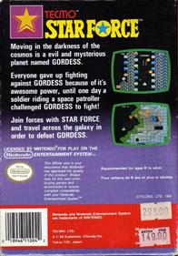 Star Force - Box - Back Image