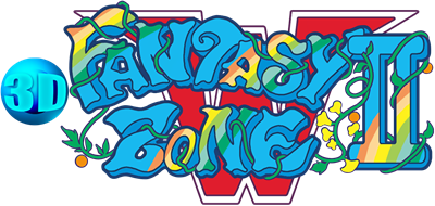 3D Fantasy Zone II W - Clear Logo Image