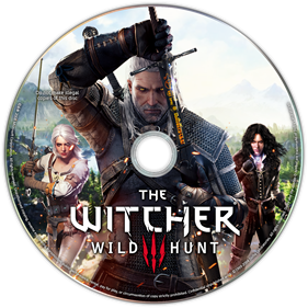 The Witcher 3: Wild Hunt - Fanart - Disc Image