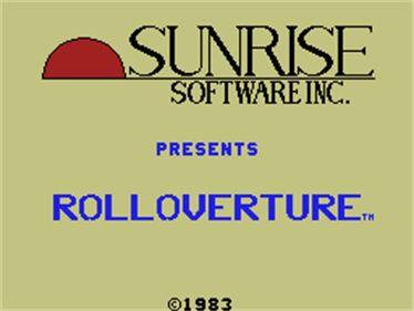 Rolloverture - Screenshot - Game Title Image