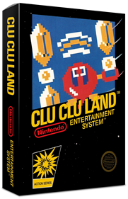 Clu Clu Land - Box - 3D Image